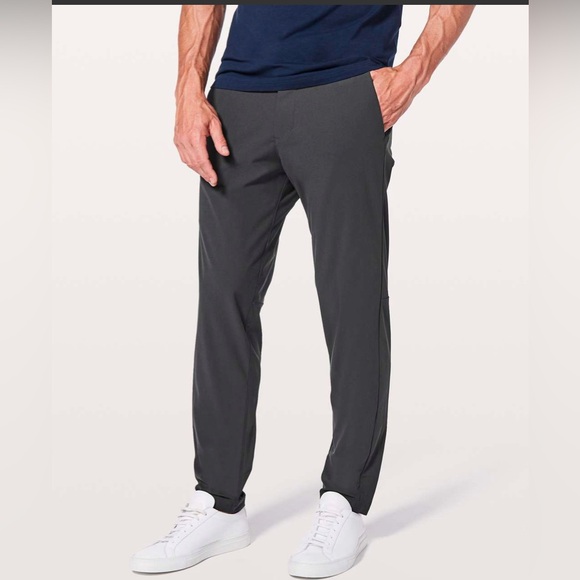 Lululemon Commission Pant Size 36x 28 Slim Warpstreme Obsidian‎ Style M5522S Men - Picture 7 of 8